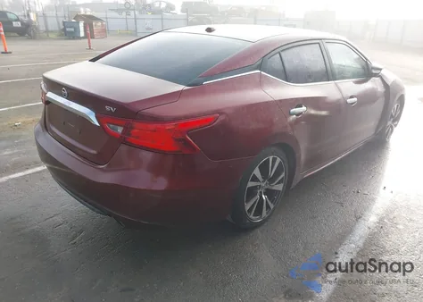 2017 Nissan Maxima 3.5 Sv z USA, uszkodzony, nr VIN 1N4AA6AP5HC402435